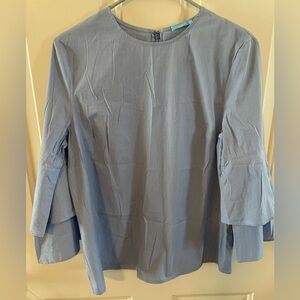 J. McLaughlin bell sleeve blouse